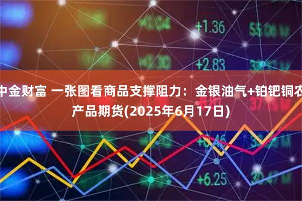 中金财富 一张图看商品支撑阻力：金银油气+铂钯铜农产品期货(2025年6月17日)